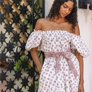 CLEOBELLA Elisa Midi Dress in Belize Blossom | NWT | Size Large